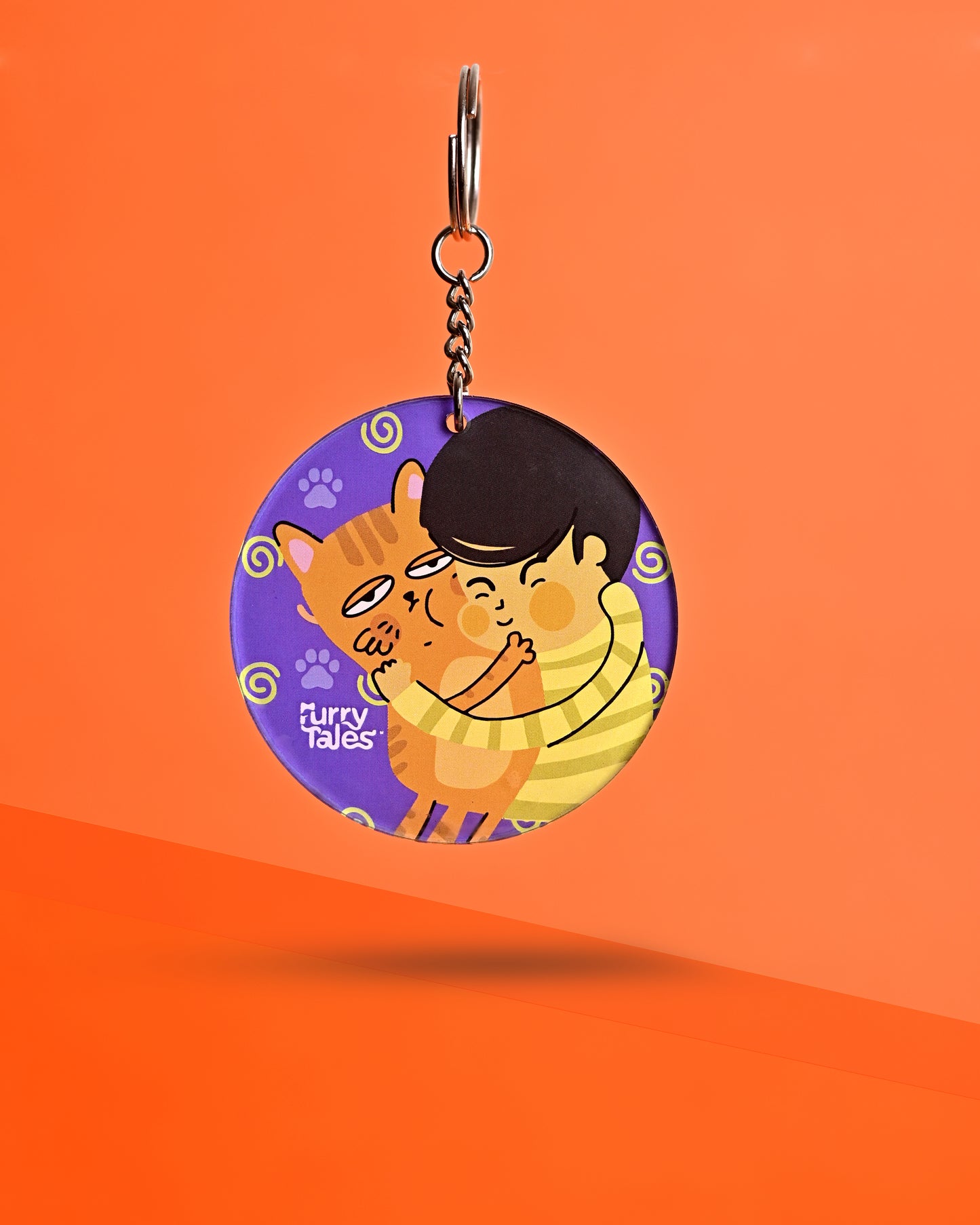 WHISKERS HATES DAD HUGS