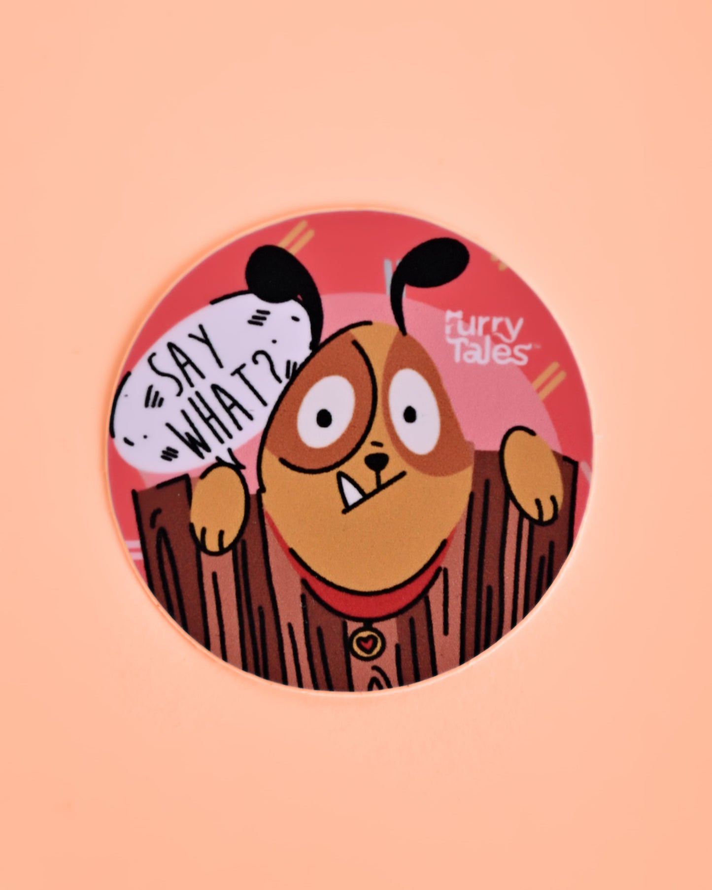 Buggy Say What Laptop Sticker