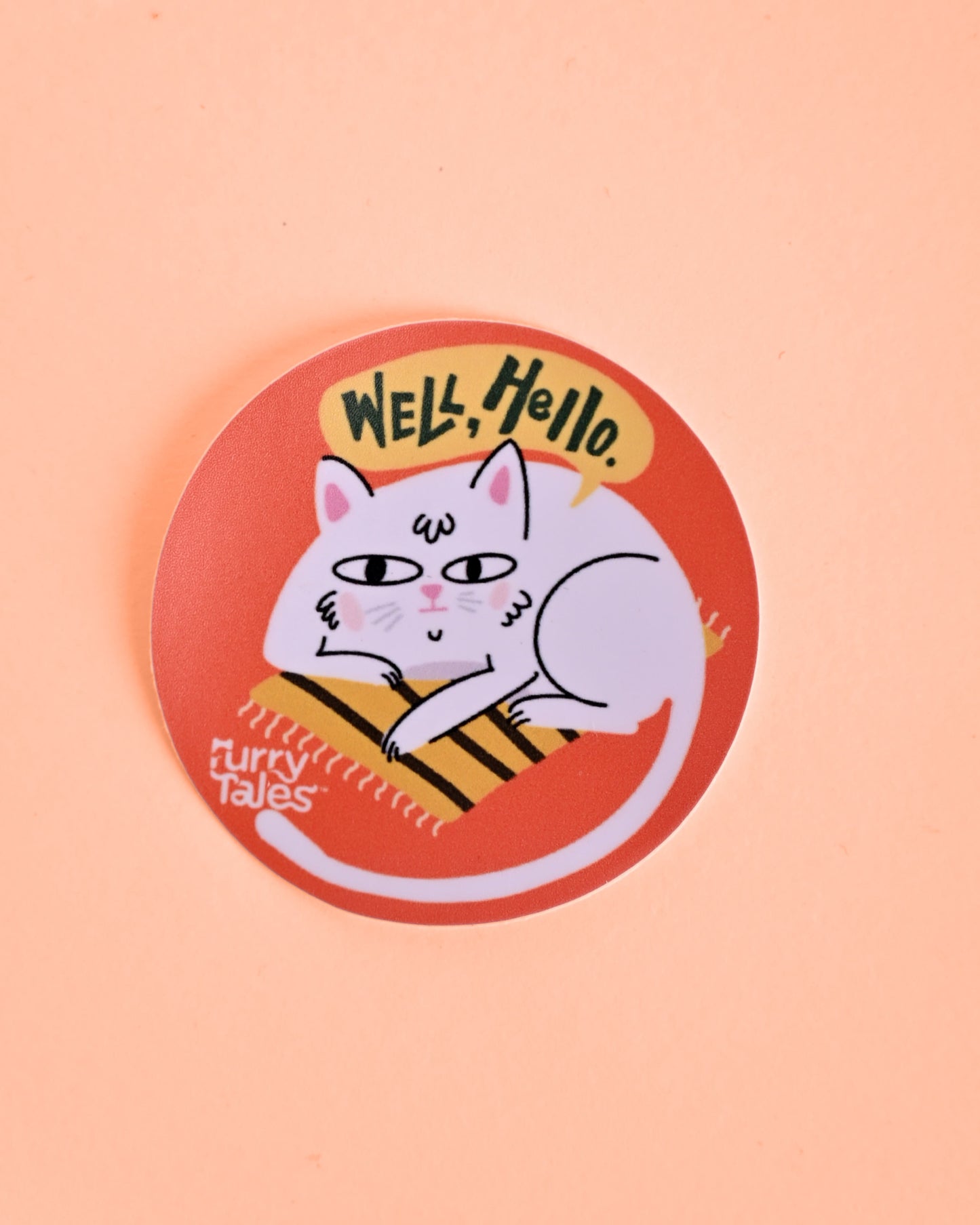 Couch Catato Chloe Laptop Sticker